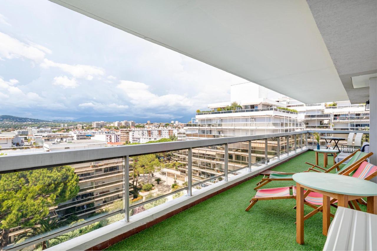 Coup De Coeur! Vue Mer! Terrasse Dangle! Αντίμπ Εξωτερικό φωτογραφία