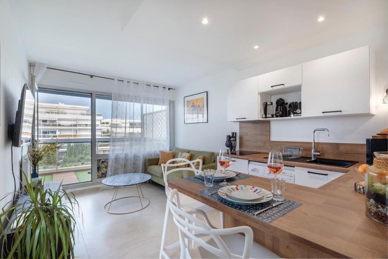 Coup De Coeur! Vue Mer! Terrasse Dangle! Αντίμπ Εξωτερικό φωτογραφία